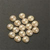 Hot Selling Various Colors Round Shape Hot Fix Ceramic Half Pearl Flat back Rhine stones