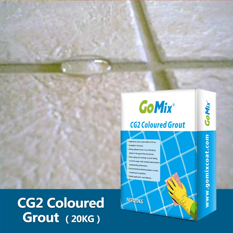 Multiple Colors Mould and Mildew Resistant CG2 Premixed Unsanded Tile