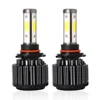 high power mini 360 degree h4 h7 9005 9006 h11 4 side led headlight bulbs