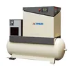 5.5kw screw air compressor 230V 60HZ XLAMTD7.5A-A9 three phase 8bar compressor refrigerated air dryer with 350L tank