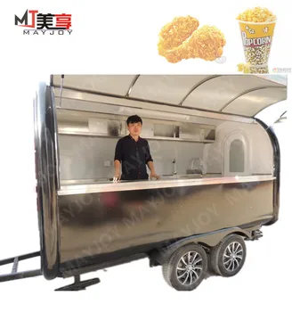 Most Popular Snack Trailer Donut Mobile Cart Food Truck Buy