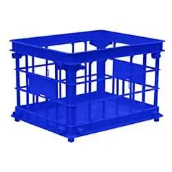 Office Depot(R) Filing/Stacking Crate, Blue