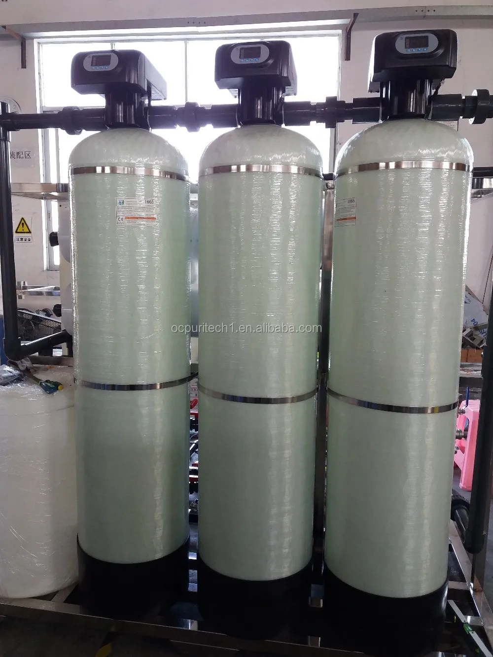 2000Lph water pretreatment filter with ro and edi