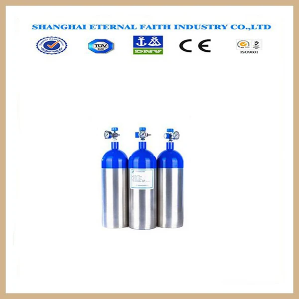 Quality And Quantity Assured Aluminum Cylinder O2 Gas Can Aluminum