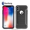 PC+TPU Hybrid Combo Shockproof Protective Shell for Iphone X Defense Shield Case