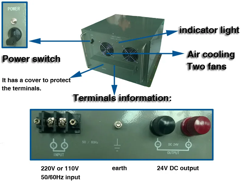 Marine Power Supply Model Pr850 With 24vdc/45a,60a Output Buy Marine Power Supply,Marine