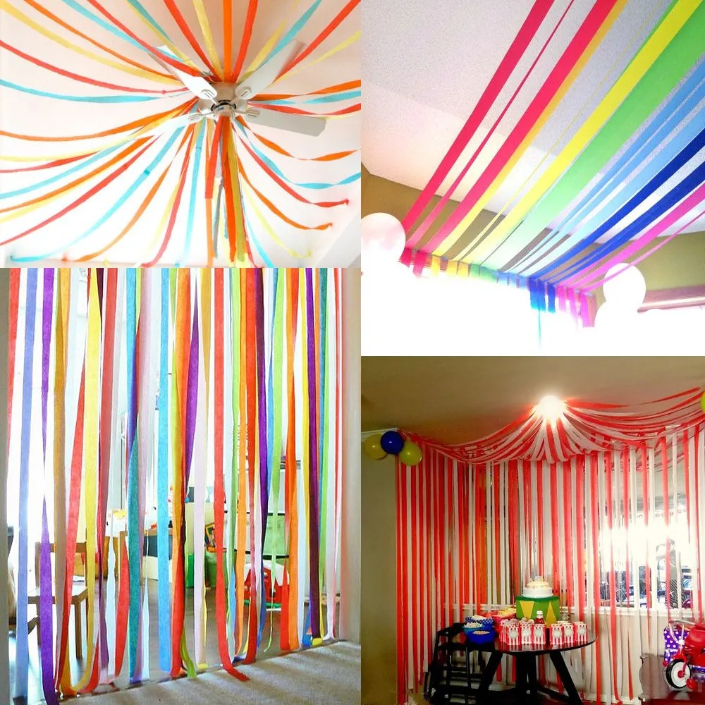 Wholesale Colorful Confetti Crepe Tissue Paper Hand Throw