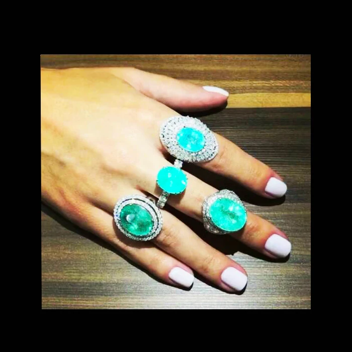 Hot Sale 11*14mm Oval Dark Emerald Color Natural Cracks Stone Synthetic