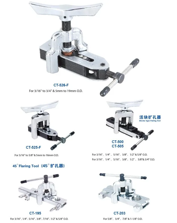 Dszh Grabber Type Flaring Tool Ct195 Buy Double Flaring Tool,Flaring