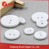 Wholesale Super Quality 2 Holes White Chalk Button For Garment