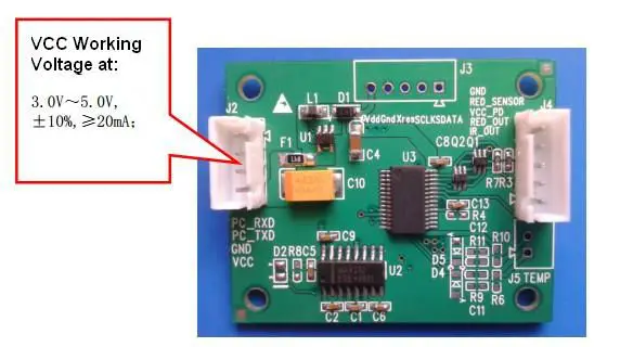 YS2000-2 MINI OXIMETER FULL DIGITAL OEM MEDICAL SPO2 MODULE