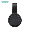 Hot High- class Wireless Bluetooth Foldable Headphones 2 in1 with bass speaker
