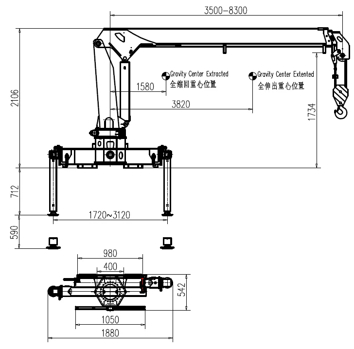 12 M Height Telescopic Boom Basket Crane Truck For Fixing Light - Buy ...