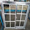 Window Application and White Color Upvc Sliding Window Frame 60mm Horizontal Opening