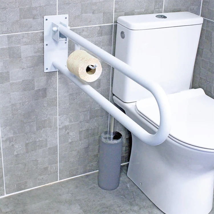 Wholesale folding bathroom grab bar handicap and disabled toilet handrail grab bar 
