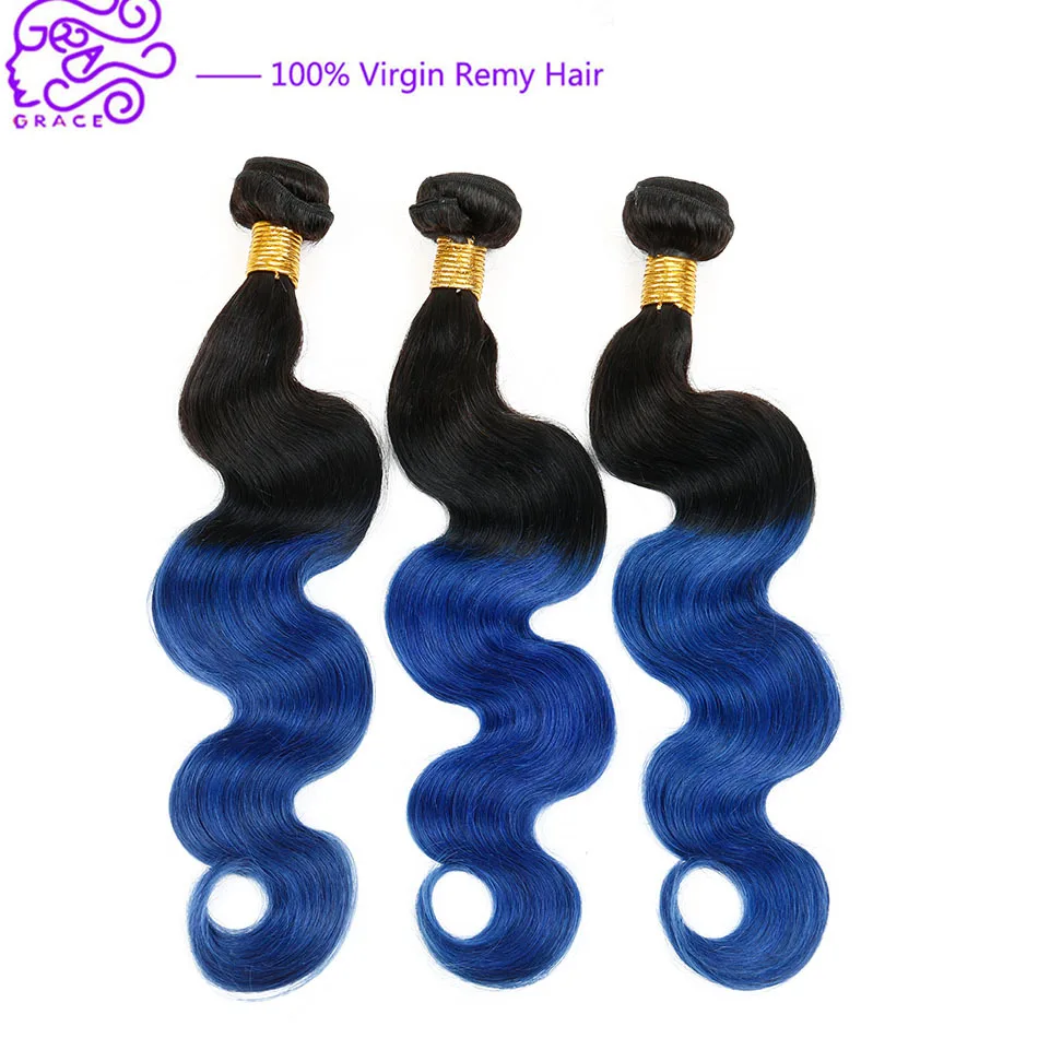 ombre virgin brazilian body wave hair