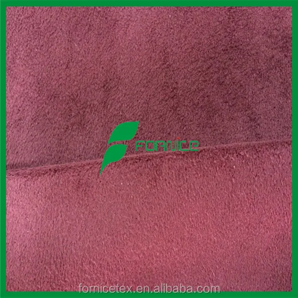 China manufacturer 100 polyester suede fornicetex bursa textile