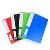 Single office school clip folder available A4 plastic metal clip file folder