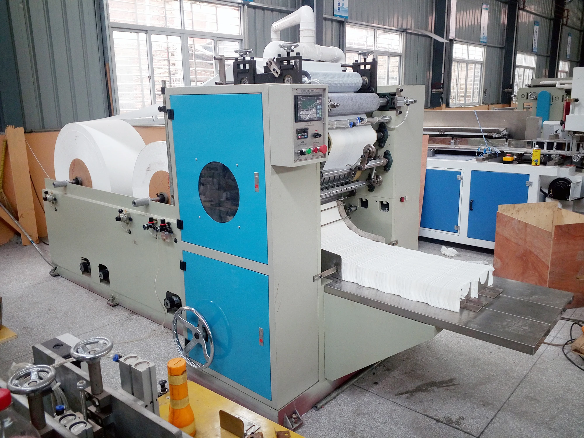 Automatic Counting Facial Tissue Machine Buy Tissue Paper Machine