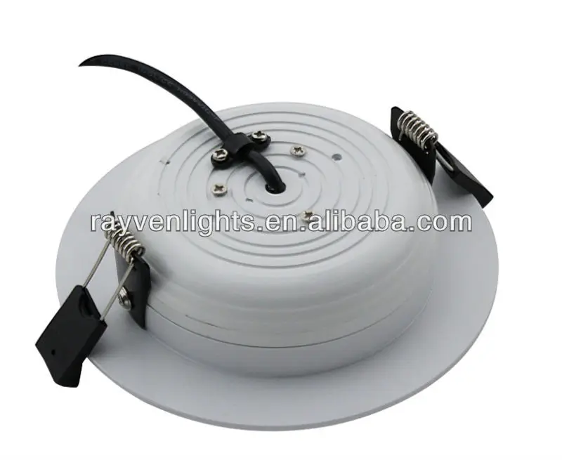 NO Infrared and UV Ultra Slim SMD LED Downlight With 165mm Cut Out