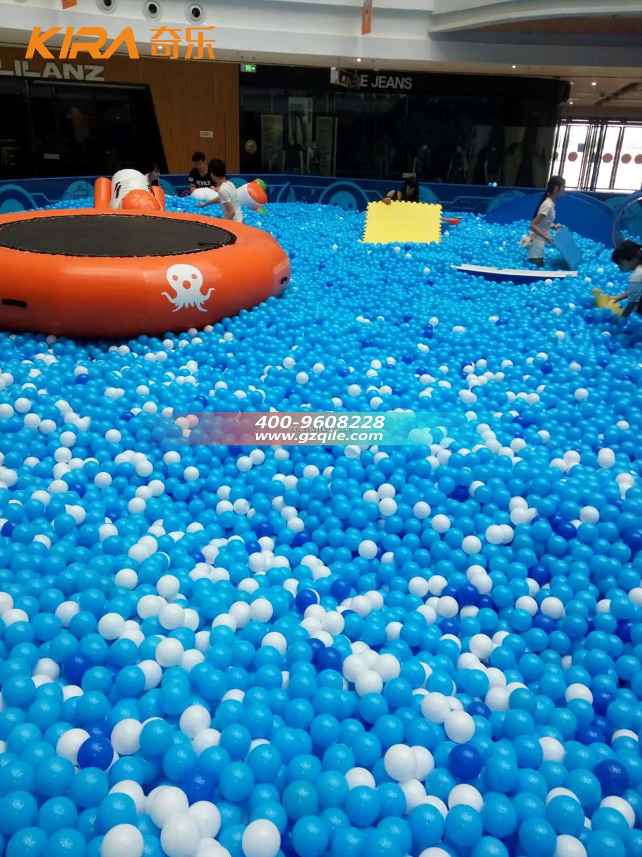 Giant Commercial Used Ocean Ball Pool Playground Equipment Kids Ball
