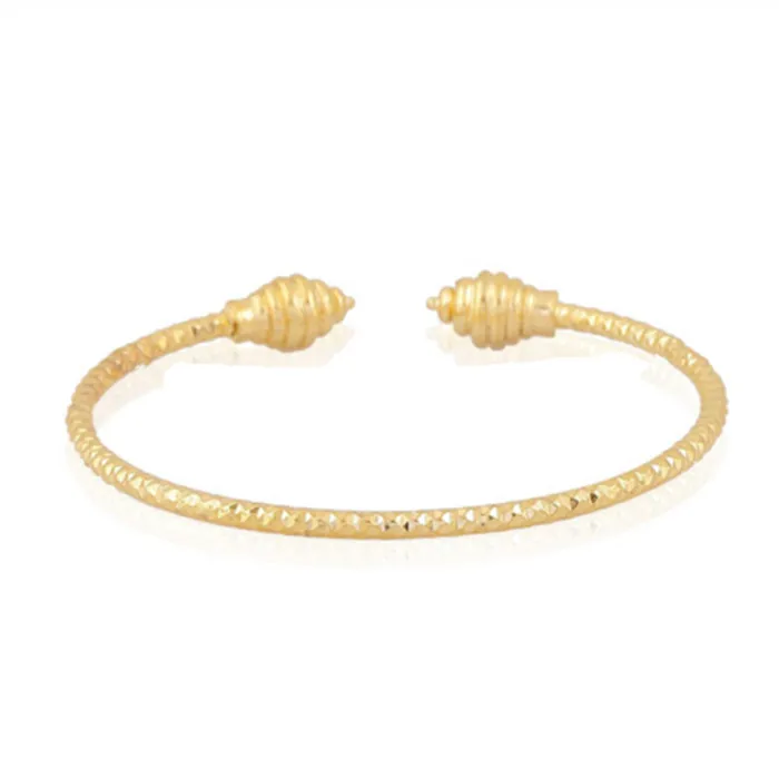 18k gold bangle bracelet