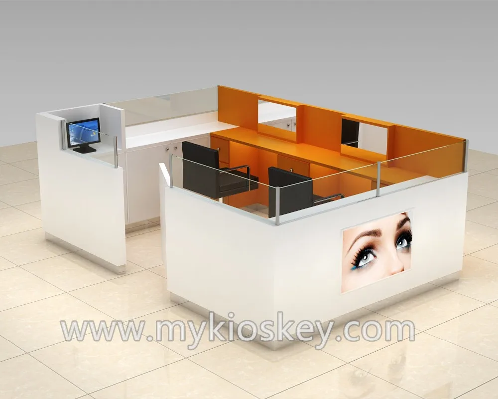 high end eyebrow bar kiosk for sale