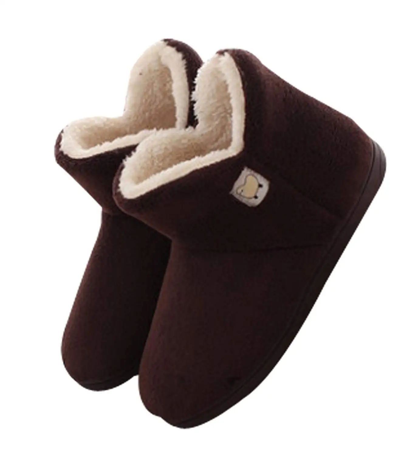 fuzzy slipper boots
