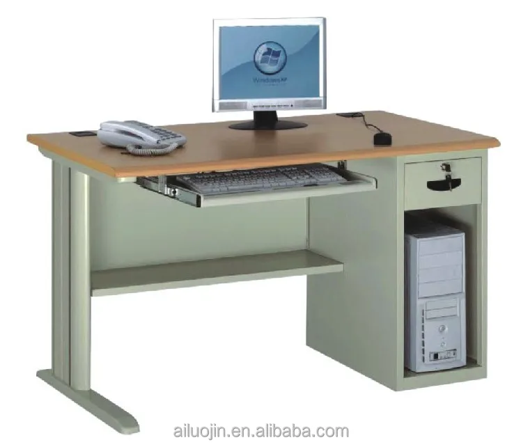 Used Metal Office Desks Desktop Computer Desk Hot Lockable Metal Office Desks Desktop Computer