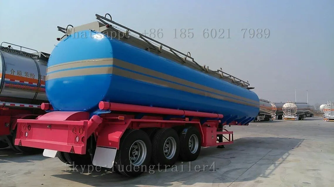 Fudeng 40000 liters 3 axles fuel tank semi trailer