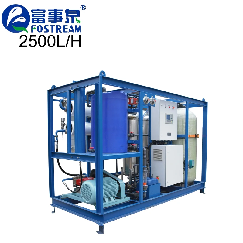 Fostream Reverse Osmosis RO Sea Water Maker /Seawater RO Desalination Plant