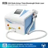 808nm pump diode laser stack hair removal machine with germany bar
