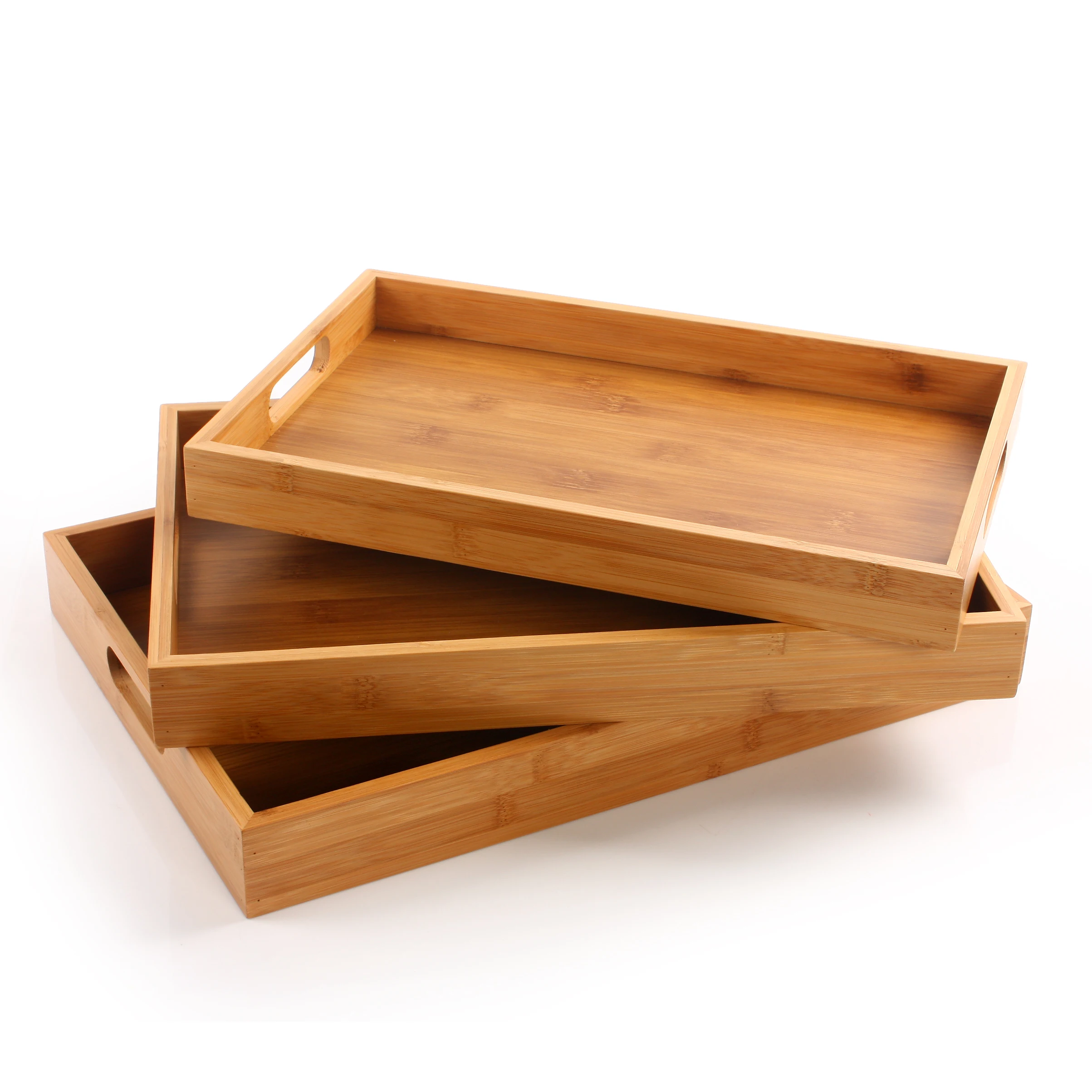 Bamboo Wooden Bamboo Tray Food Serving Tray Wholesale Buy Wooden Serving Traybamboo Tray