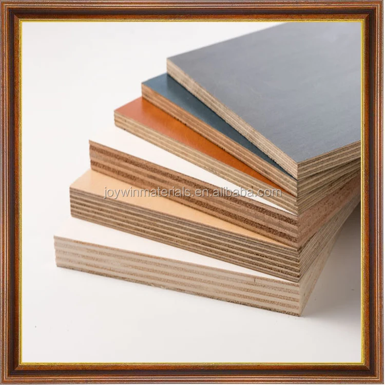 
Good quality Solid color melamine faced plywood 