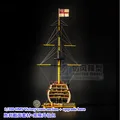 Classic wooden sailing boat 1 200 British ancient cross section ship model 1778 HMS Victory warship