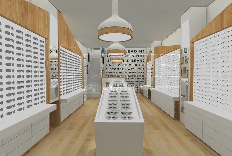 Retail Fantastic Eyewear Store Interior Design Led Sunglasses Rayban ...