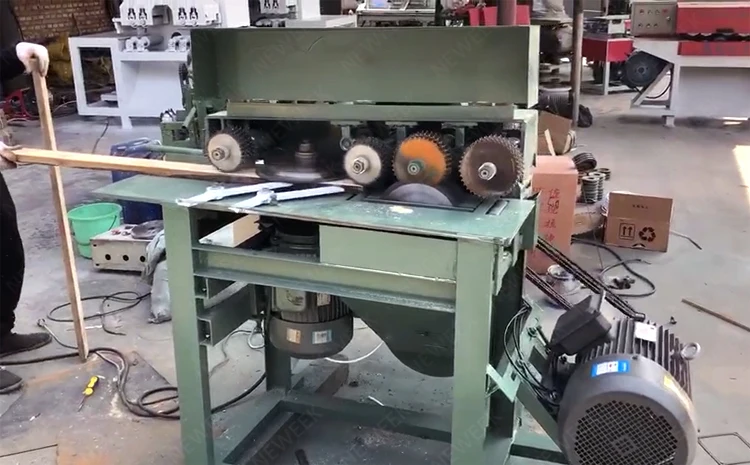 NEWEEK sawmill square timber four sided wood planer saw machine