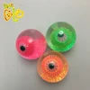Best Selling Colorful Light Up Halloween Bouncing Ball with Inside Toy