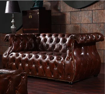 Leisure Sectional Used Living Room Furniture Heated Leather Sofa Living Room Furniture Heated Leather Sofa