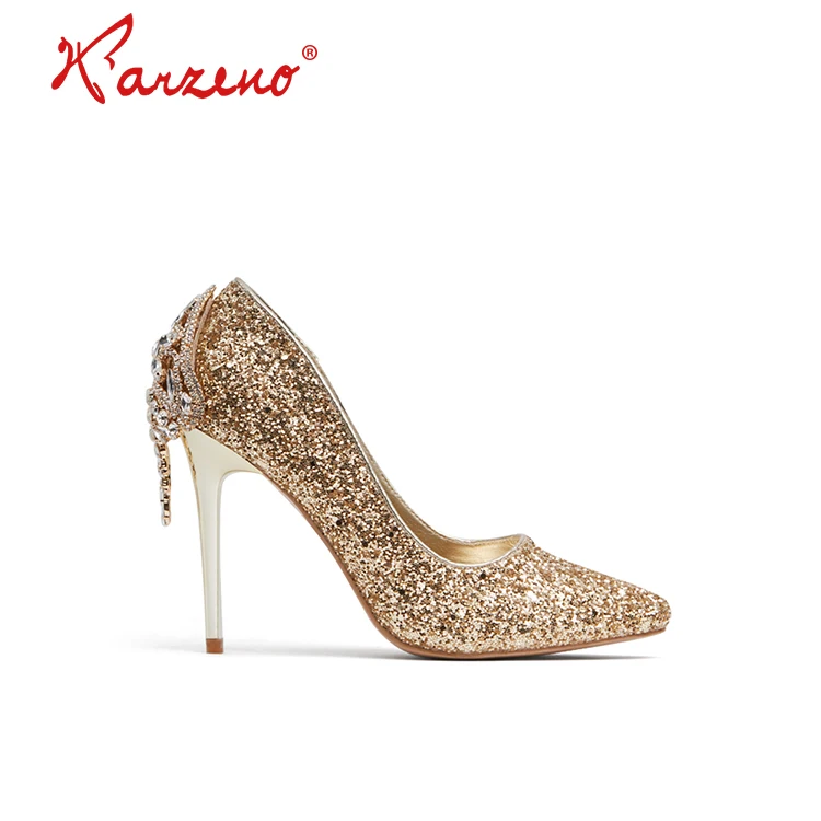 cheap gold shoes for wedding