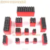 3mm to 12mm Letter Number Stamp Punch Set Hardened Steel Metal Wood Leather Steel Punch Alphabet Letter Number Tool