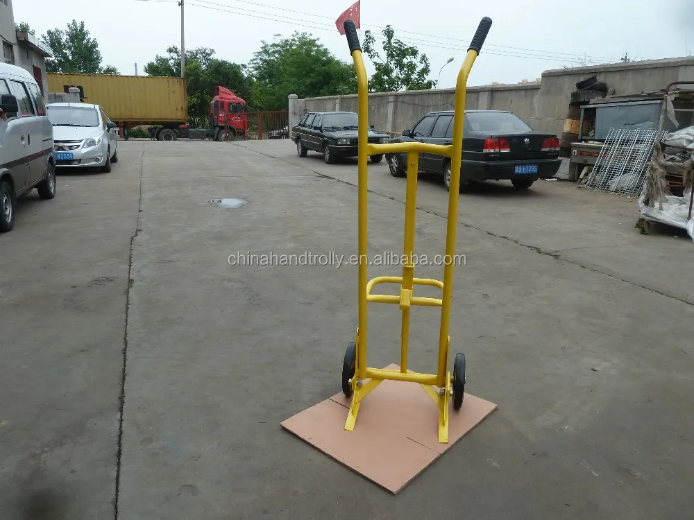 Manual Hand Push Cart Barrel Trolley Used For Moving Heavy Oil Drums