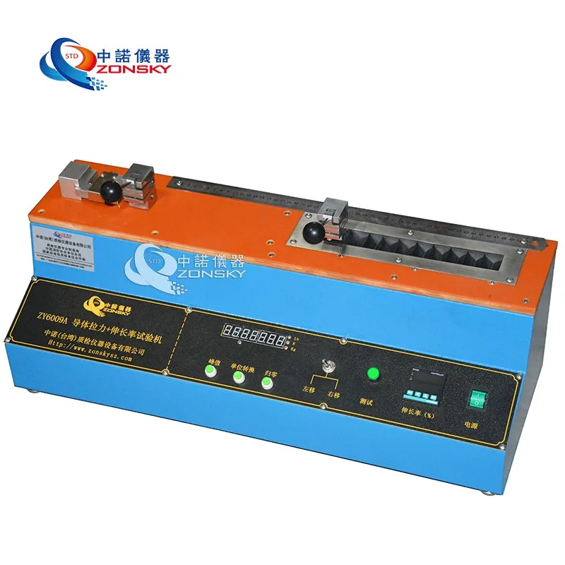 Copper Elongation Tester / Wire Elongation Tester / Conductor Tensile