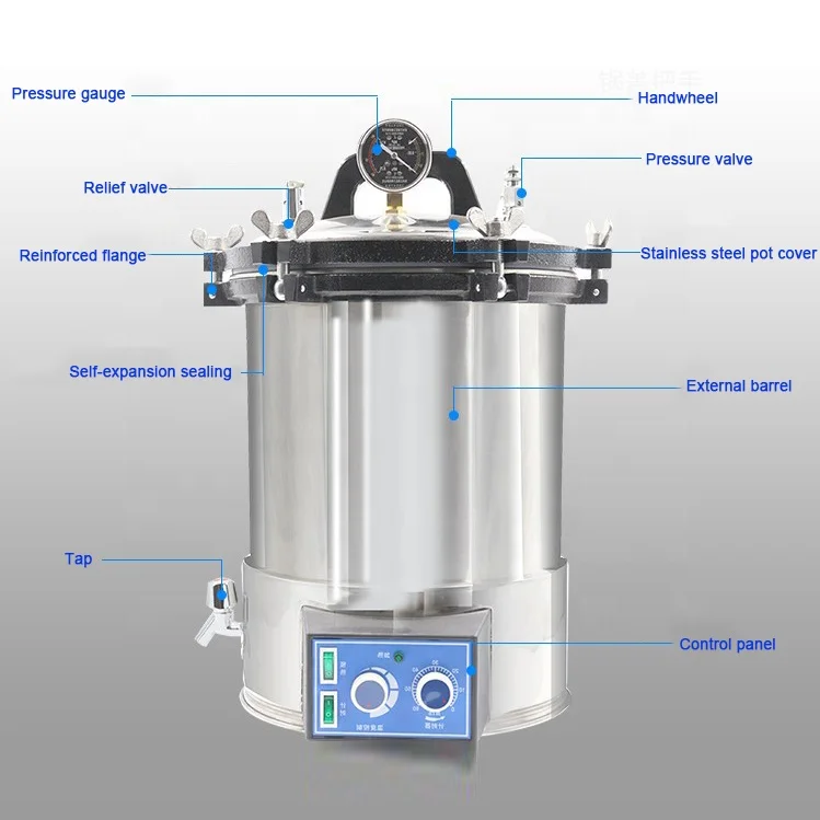 autoclave for mushroom spawn production