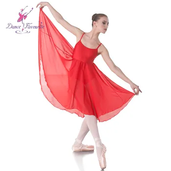 red contemporary costume