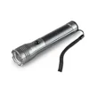 Multifunctional USB charging for phone and solar power led torch flashlight with 2000mah rechargeable battery