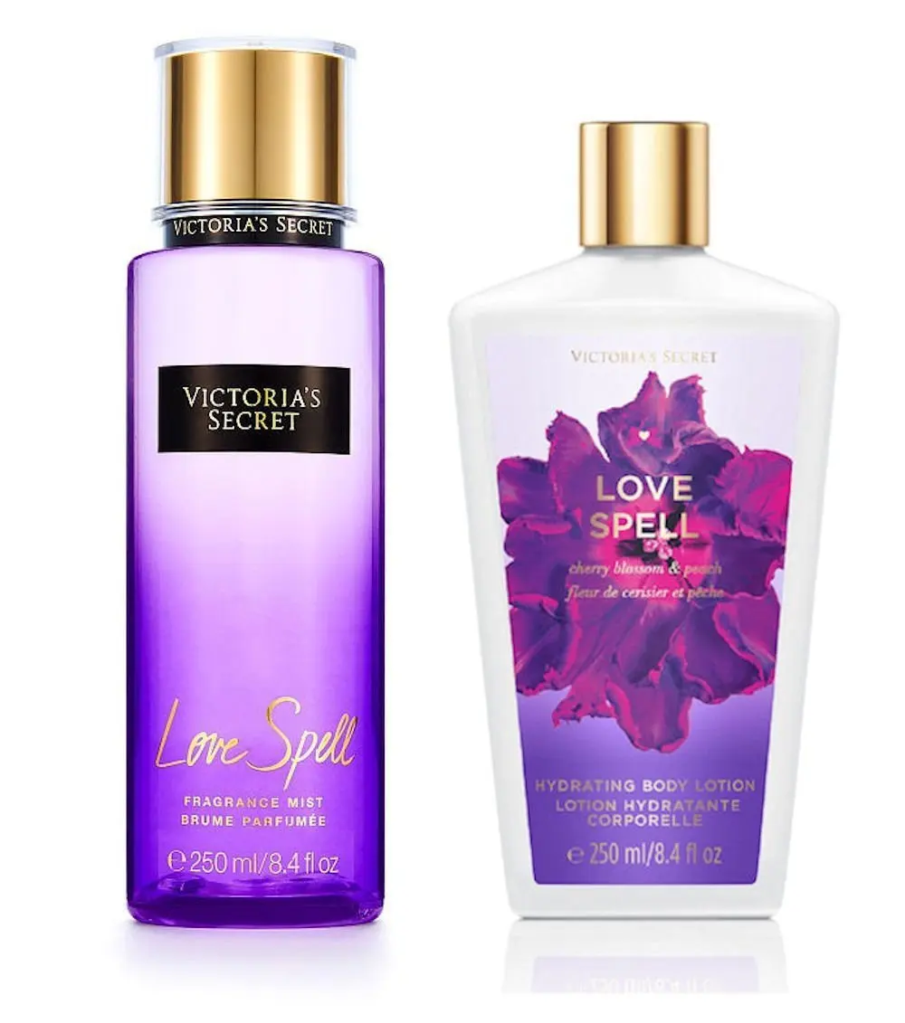 32.99. Victoria's Secret Fragrance Body Lotion & Mist Set - Love S...