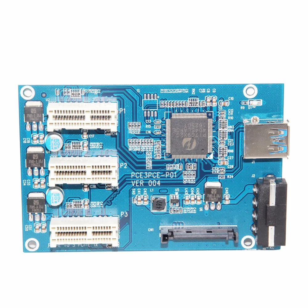 4pin pci-e riser 6pin pci-e riser sata pic-e riser