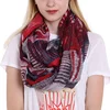 Cheapest Women Spring Plaid Pattern Infinity Circle Loop Scarf
