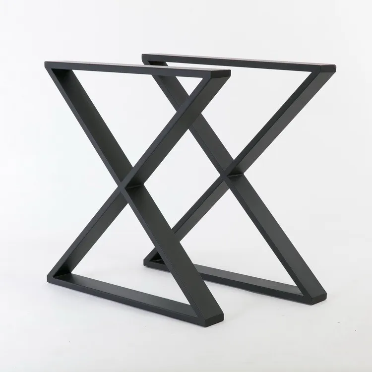 Hot Sale X Shaped Powder Coated Industrial Table Legs Wholesale Buy